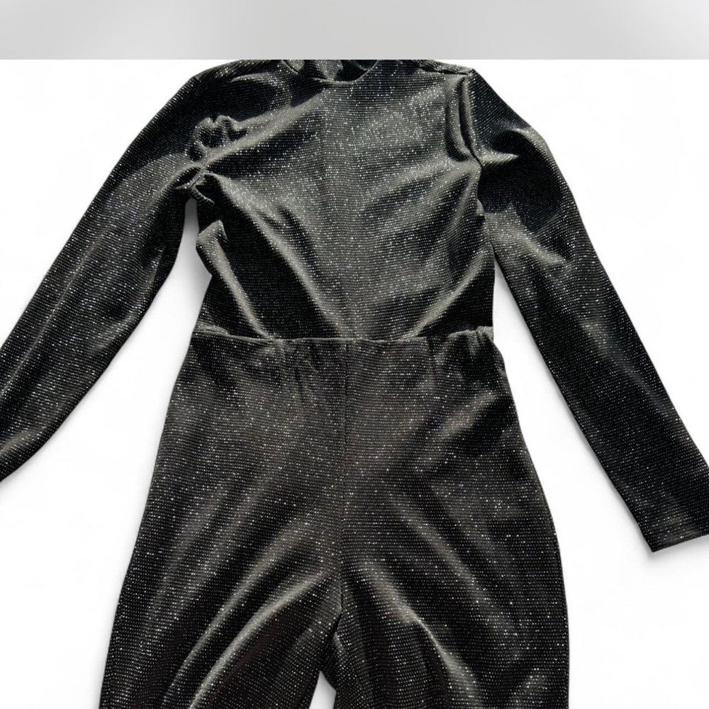Guess Sparkly Black Jumpsuit
